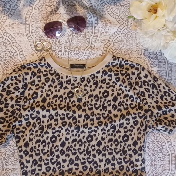 Blooming Jelly leopard print crop top - Picture 3 of 13
